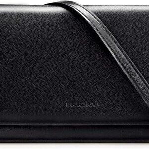 Women Crossbody Bag Leather Lightweight Small Wallet with Card Slots